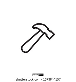 Hammer icon, design inspiration vector template for interface and any purpose