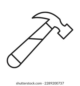 Hammer Icon Design For Personal And Commercial Use