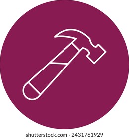 Hammer Icon Design For Personal And Commercial Use