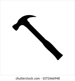 Hammer Icon Design Vector Art Illustration