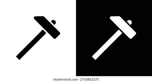 Colección de Vector de diseño de íconos de martillo.