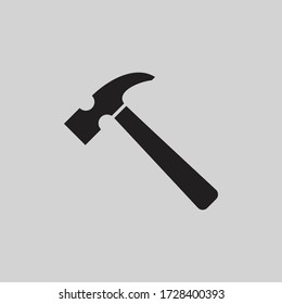 Hammer Icon Design Vector For Multiple Use 