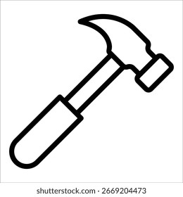 Hammer-Icon-Element für Design