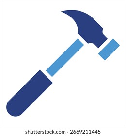 Elemento del icono del martillo para el diseño