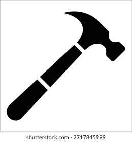 Elemento del icono del martillo para el diseño