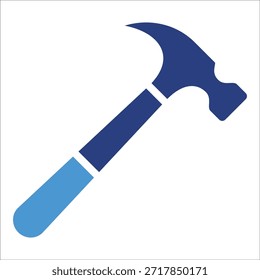 Elemento del icono del martillo para el diseño