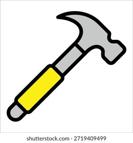 Hammer Icon Element For Design