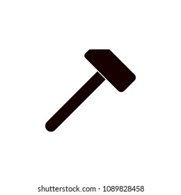 a hammer icon. Element of farm for mobile concept and web apps. Detailed a hammer icon can be used for web and mobile. Premium icon