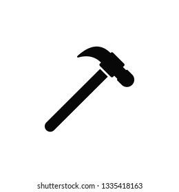 Hammer, icon. Element of simple icon for websites, web design, mobile app, infographics. Thick line icon for website design and development, app development