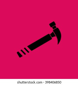 Hammer Icon. Eps-10.