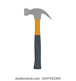 Hammer icon. Flat illustration of hammer vector icon for web design