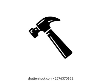 Hammer Icon ,High-Quality Construction and DIY Tool Illustration
