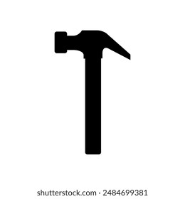 Hammer icon illustrated in vector