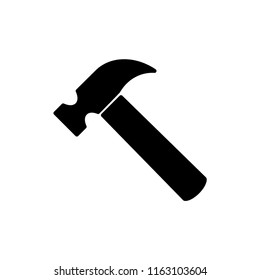 Hammer icon illustration isolated vector sign symbol.
