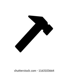 Hammer icon illustration isolated vector sign symbol.