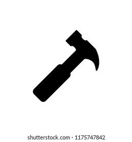 Hammer icon illustration isolated vector sign symbol.