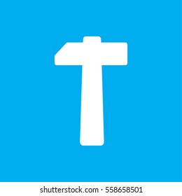 hammer icon illustration isolated vector sign symbol