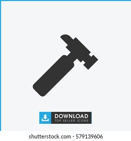 hammer icon illustration isolated vector sign symbol