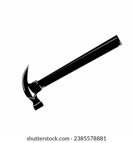 hammer icon isolate, vector illustration
