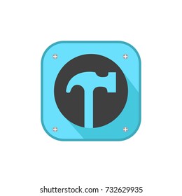 hammer icon logo