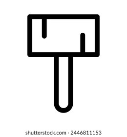 hammer icon or logo isolated sign symbol vector illustration - high quality black style vector icons
