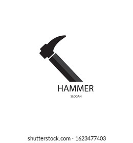 hammer icon logo vector design
