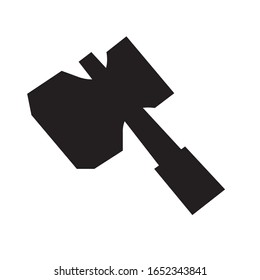 Icono martillo Ilustración vectorial