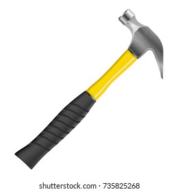 Hammer icon on the white background. Vector, eps 10