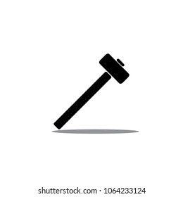 Hammer icon sign