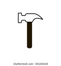 hammer icon. hammer sign