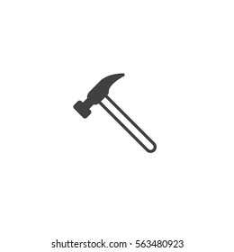hammer icon. sign design