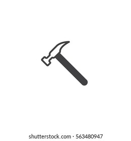 hammer icon. sign design