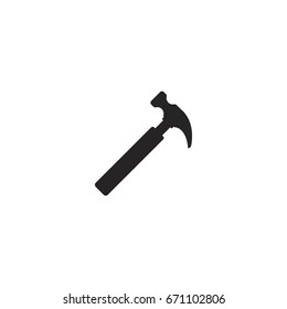 hammer icon. sign design