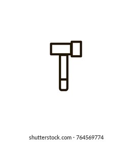 hammer icon. sign design