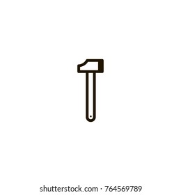 hammer icon. sign design