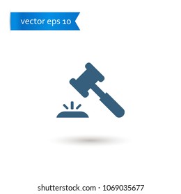 hammer. hammer icon. sign design. Vector EPS 10.