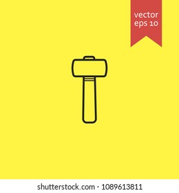 hammer. hammer icon. sign design. Vector EPS 10