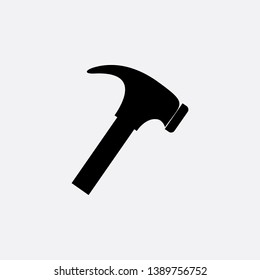 hammer icon sign signifier vector