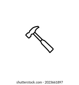 Hammersymbol, Hammer-Zeichen, Vektorgrafik