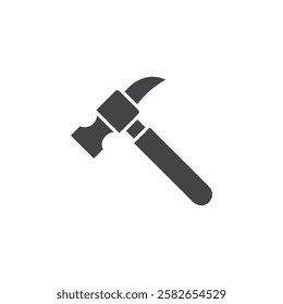 hammer icon simple thin line vector