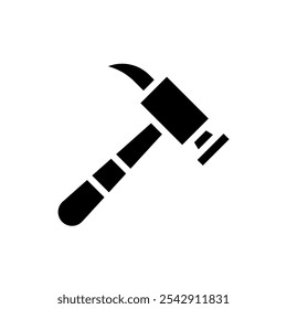 Hammer icon. Simple vector sign.