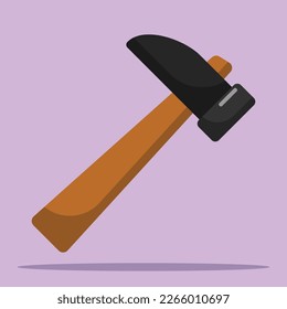 Hammer icon. Subtable to place on construction, house renovation etc.