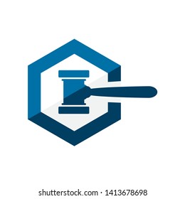 Hammer icon suitable for logo designs.