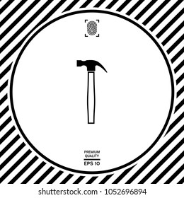 Hammer icon symbol