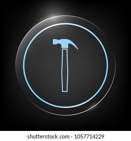 Hammer icon symbol