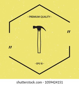 Hammer icon symbol