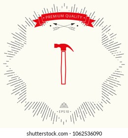 Hammer icon symbol