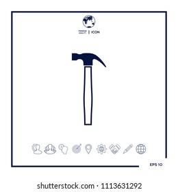 Hammer icon symbol