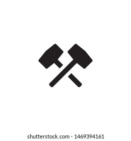 hammer icon symbol design vector