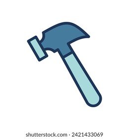 hammer icon symbol vector template